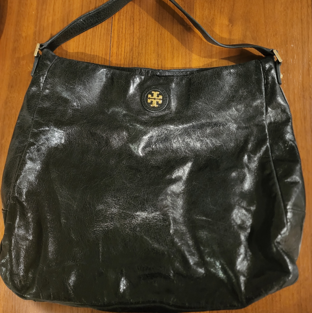 Tory Burch Black Hobo Bag